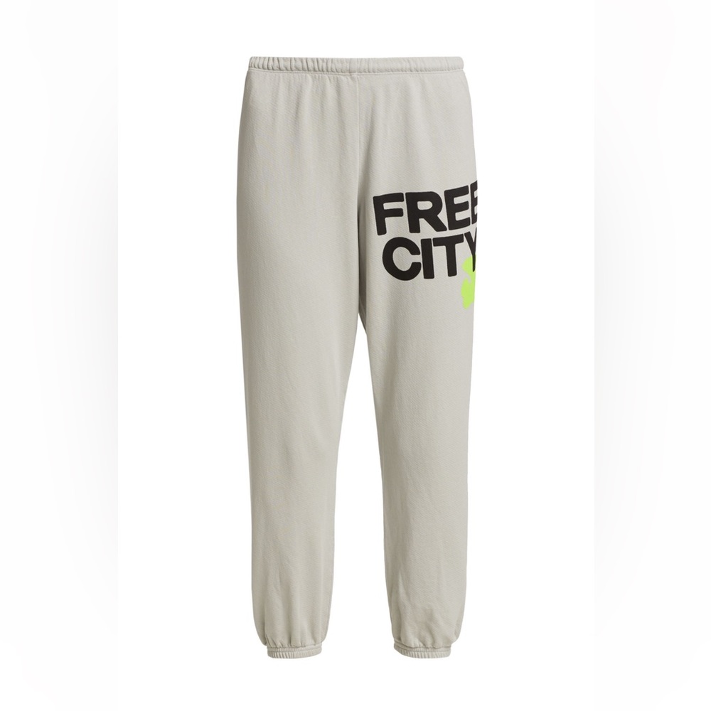 Free City Grey Logo Sweatpants